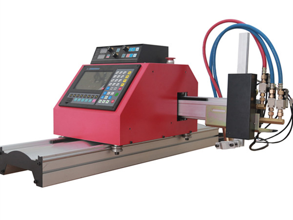 Màquina de tall numèric portàtil CNC / màquina de tall de plasma de metall / equips de processament de metall de la Xina amb CE