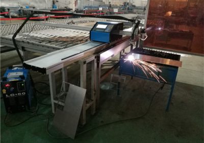 Fabricant de la Xina, controlat per ordinador, CNC, tallador de plasma, per a tall d'alumini d'acer inoxidable / ferro / metall