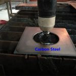Màquina de tall per plasma CNC usada per tallar placa de metall