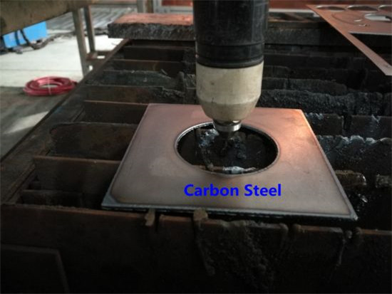 Màquina de tall per plasma CNC d'acer al carboni