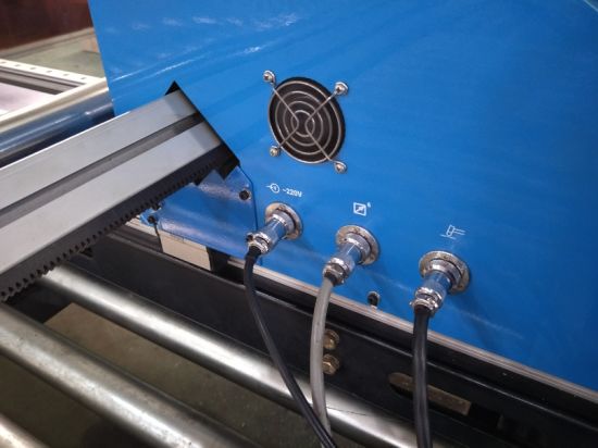nova màquina talladora de plaques de plasma CNC per a plaques d'acer metàl.lic