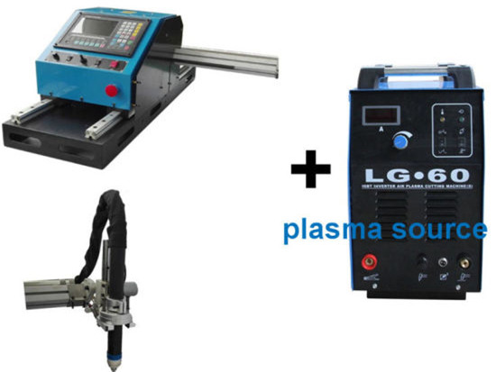 Màquina de tall per plasma plàstic CNC 100A portàtil de 1-15 mm