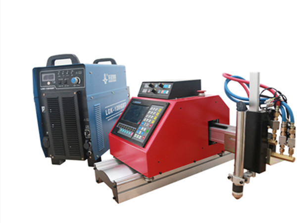 Màquina talladora de plasma CNC portàtil d'acer temperat