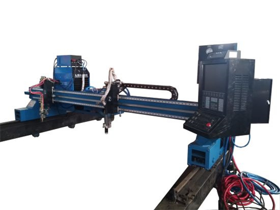 Màquina de cort de plasma CNC de qualitat europea amb generador i rotativa per a metall